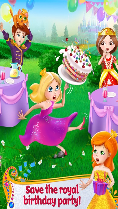 Fairytale Birthday Fiasco - Clumsy Princess Party Screenshot 1