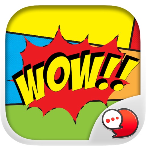 Comic Message Sticker Collection for iMessage iOS App