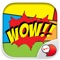 Comic Message Sticker Collection for iMessage