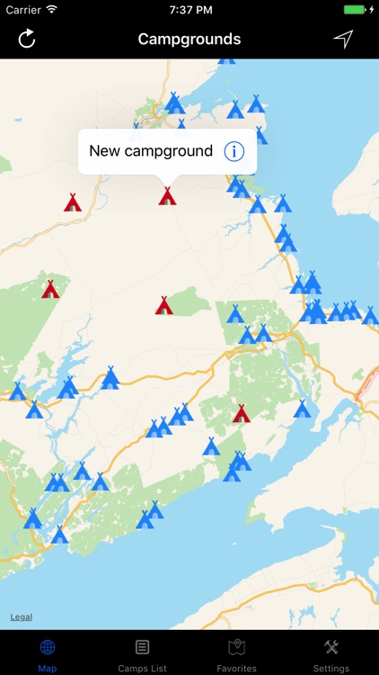 New Brunswick – Campgrounds & RV Parks