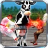 Kung Fu Cow - Smash Fighting Attack in death arena