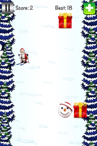 Skiing Santa - Addictive Fun Game screenshot 4
