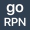 goRPN is an RPN calculator, with a stack modeled on the HP-16C