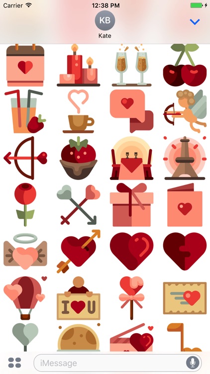 Love Stickers - Romance for Valentine's Day 2017
