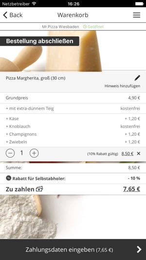 Mr.Pizza Wiesbaden(圖2)-速報App