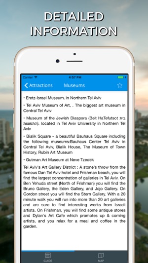 Tel Aviv Travel Guide with Offline Street Map(圖2)-速報App