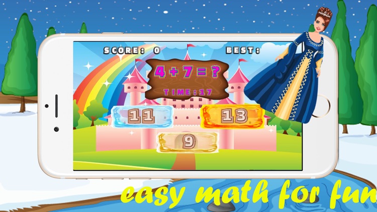 Princess Math Game : Educational For Kid 1st Grade