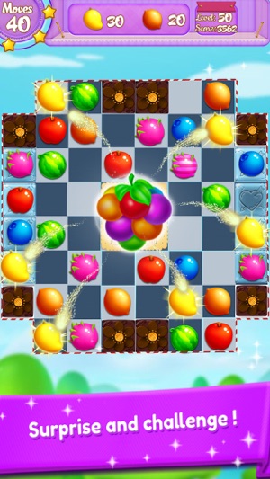 Candy Fruit Match 3(圖2)-速報App