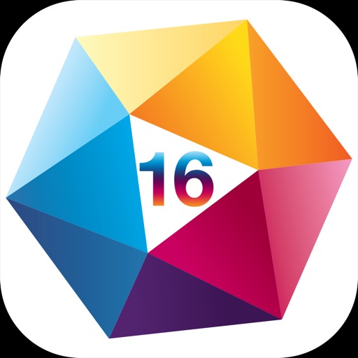 16 squares - a Nail it hexy puzzle square game icon