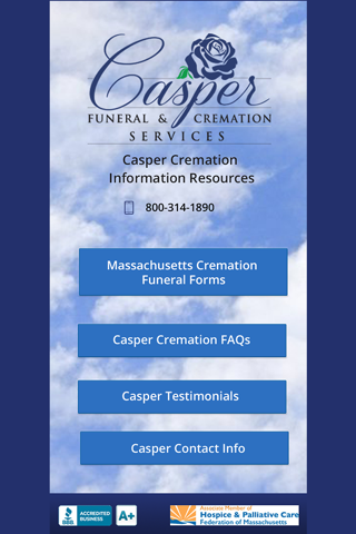 Casper Cremation screenshot 2
