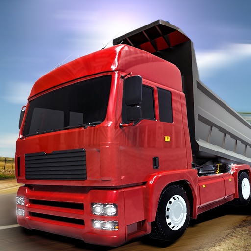 Heavy Transporter Cargo Truck Driver Simulator 3D Icon