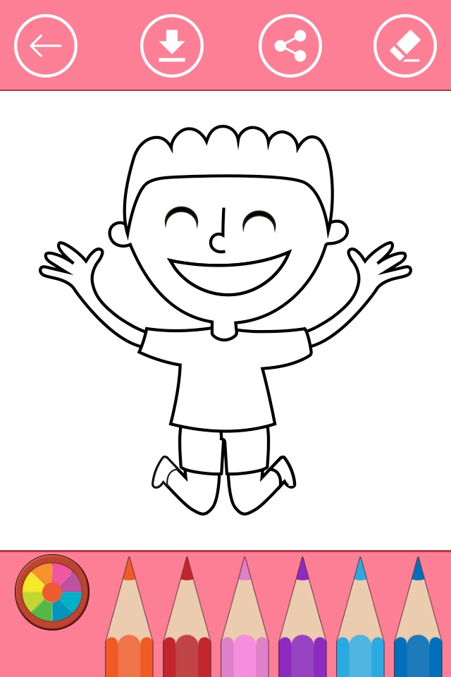 Coloring Pages for Boys, Coloring Book For Kids screenshot 2