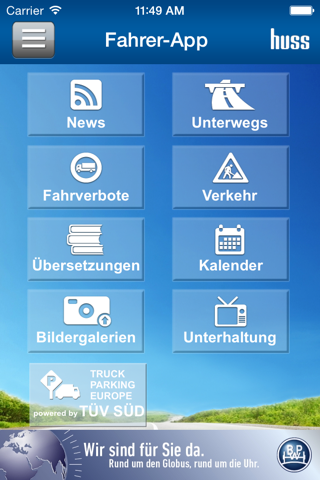 Fahrer-App screenshot 2