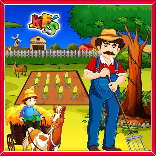 Farm Crops Harvesting – Kids Farming Game icon