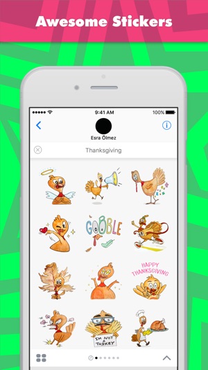 Thanksgiving stickers by Esra Olmez(圖1)-速報App