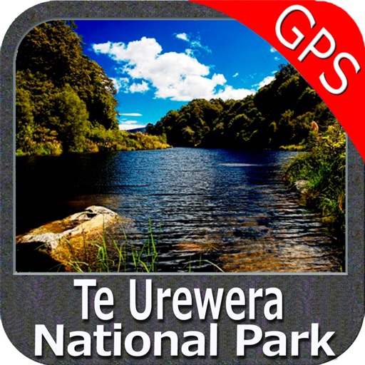 Te Urewera National Park GPS charts Navigator