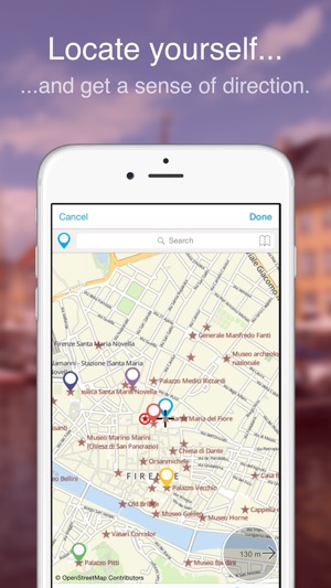 Florence on Foot : Maps in Motion(圖2)-速報App