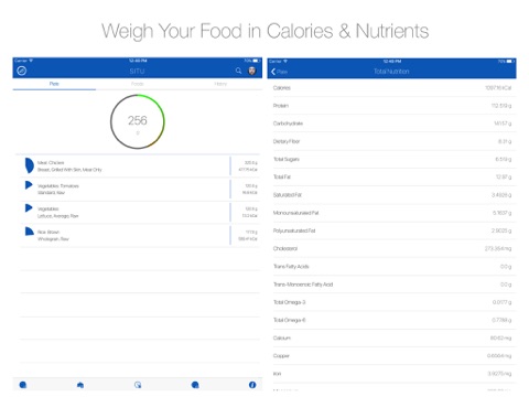 SITU Smart Nutrition Scale screenshot 2