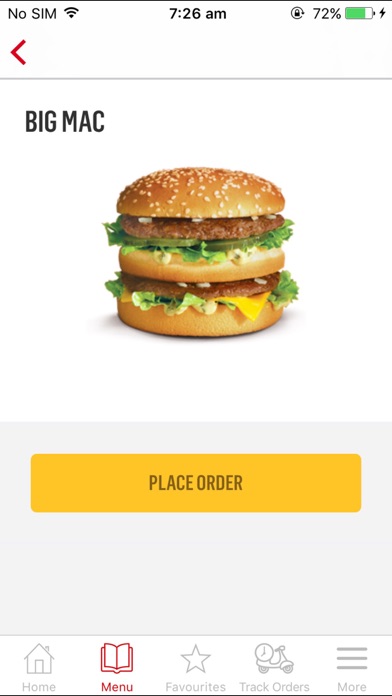 Mcdelivery track order