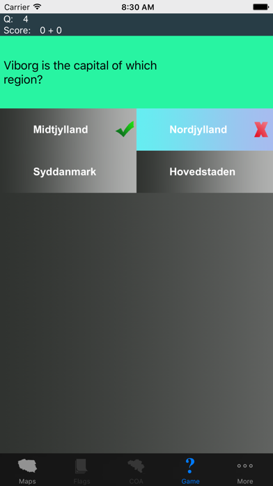 How to cancel & delete Denmark Region Maps and Capitals from iphone & ipad 4