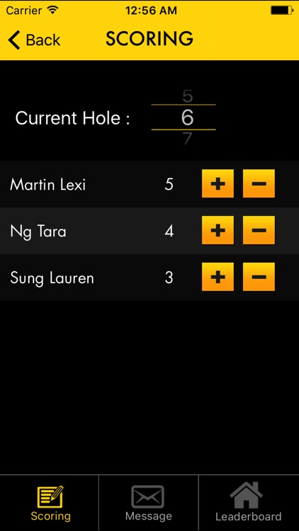 Golf Live Scoring screenshot-4