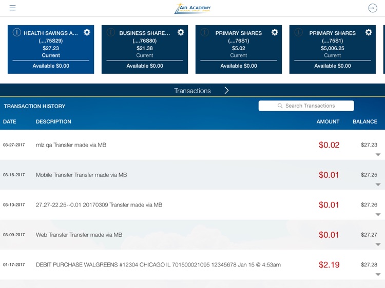 AAFCU Mobile for iPad