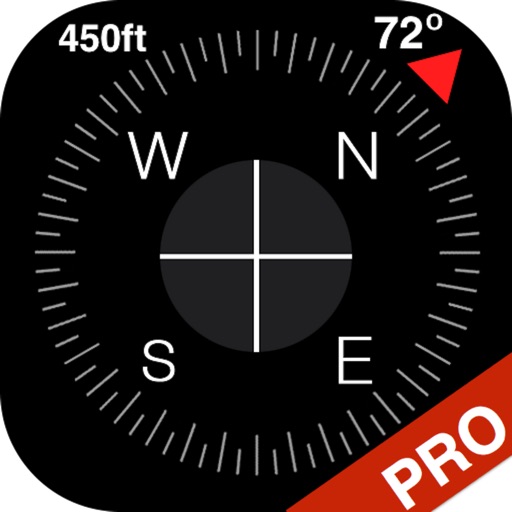 Compass Deluxe Pro - Heading for iPhone & iPad