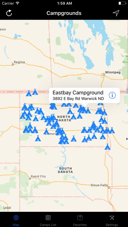 North Dakota – Campgrounds & RV Parks