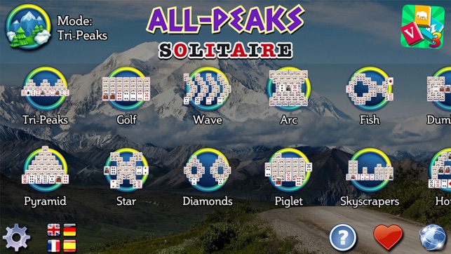 All-Peaks Solitaire(圖1)-速報App