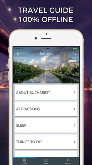 Bucharest Travel Guide with Maps(圖1)-速報App