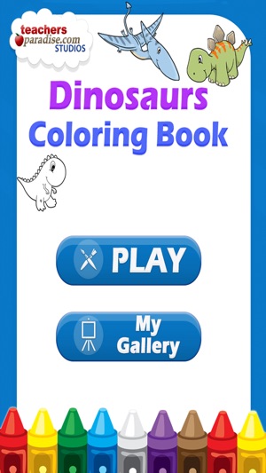 Dinosaurs Coloring Book