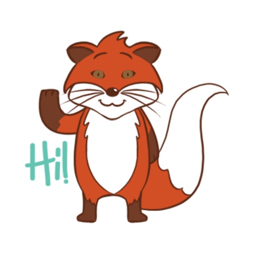 Fox stickers by Hazal iOS App