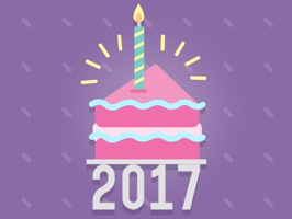 New Year's Eve animated stickers/GIFs and stickers - the perfect way to celebrate the end of 2016, start of 2017