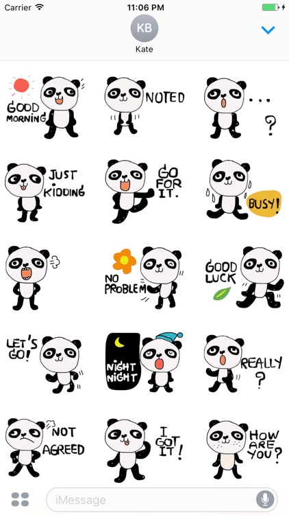 Arlo The Funniest Little Panda Stickers