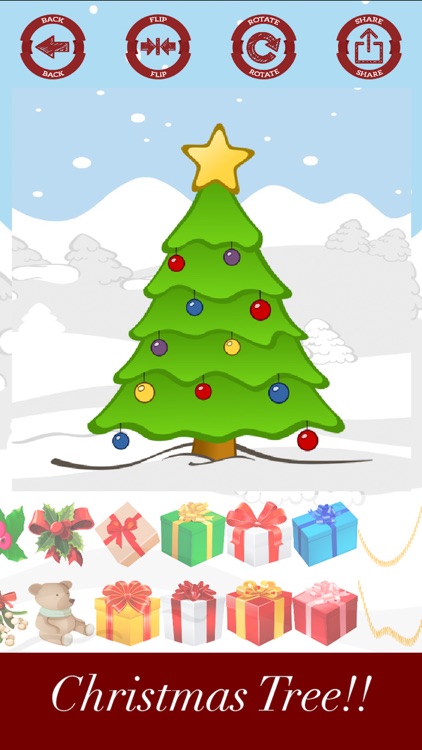 Decorate and create Christmas tree with stickers screenshot-4