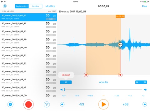 Voice Recorder PRO - Recording screenshot 2