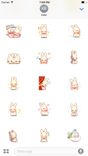 Sweet Rabbit Sticker(圖3)-速報App