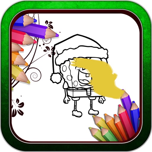 Color Book Game - "for Spongebob Squarepants" iOS App