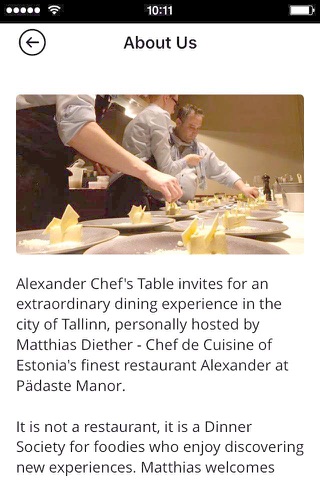 Alexander Chef's Table screenshot 2