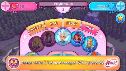 Screenshot #1 pour L'École des fées Winx