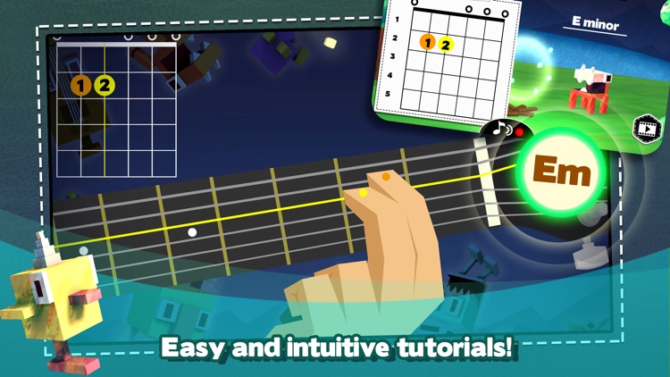 Monster Chords: Guitar & Ukulele Fun Learning Game