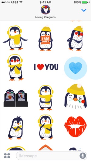 Love Penguins - Animated Pack for Valentines Day(圖4)-速報App