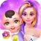 Chic Model Give Birth-Baby Salon Sim