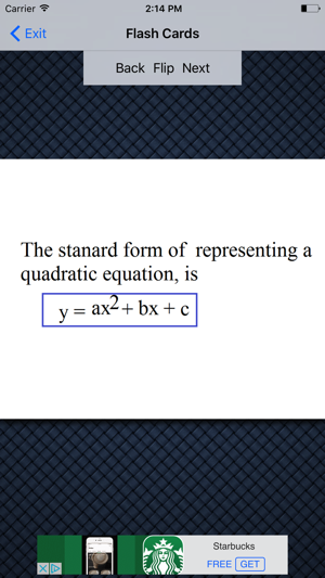 Quadratic Equations - Algebra1(圖2)-速報App