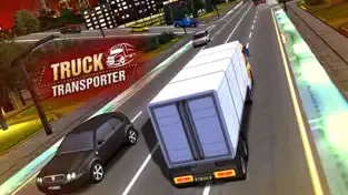 Screenshot 1 Realistic Euro Truck Simulator 3D iphone