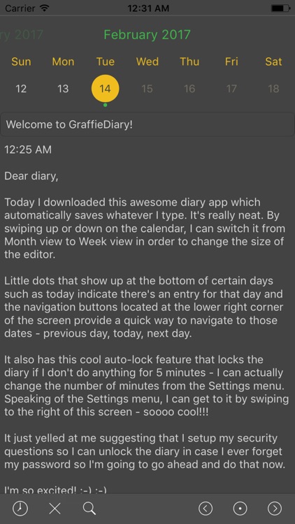 GraffieDiary Pro - Personal Diary / Journal screenshot-3