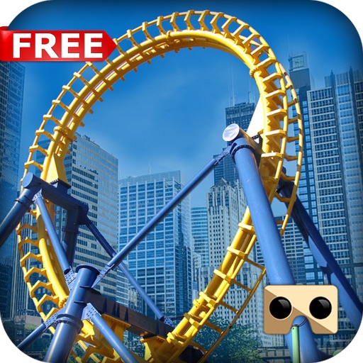 VR City Roller Coaster Free icon
