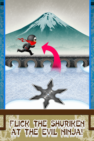 Ninja Clash Run 2: Best Fun Smash Star Flick Game screenshot 2