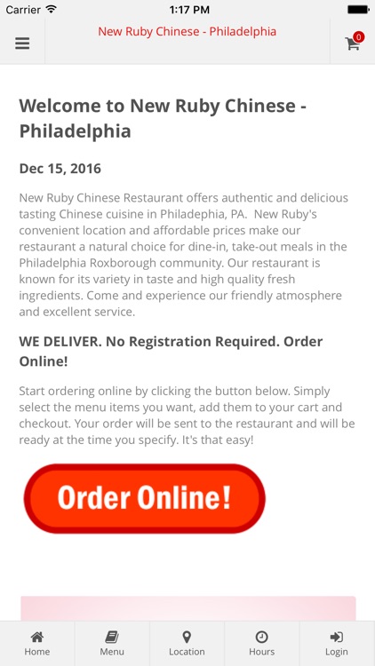 New Ruby Chinese Philly