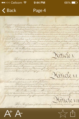 Constitution of the U.S.A. screenshot 4